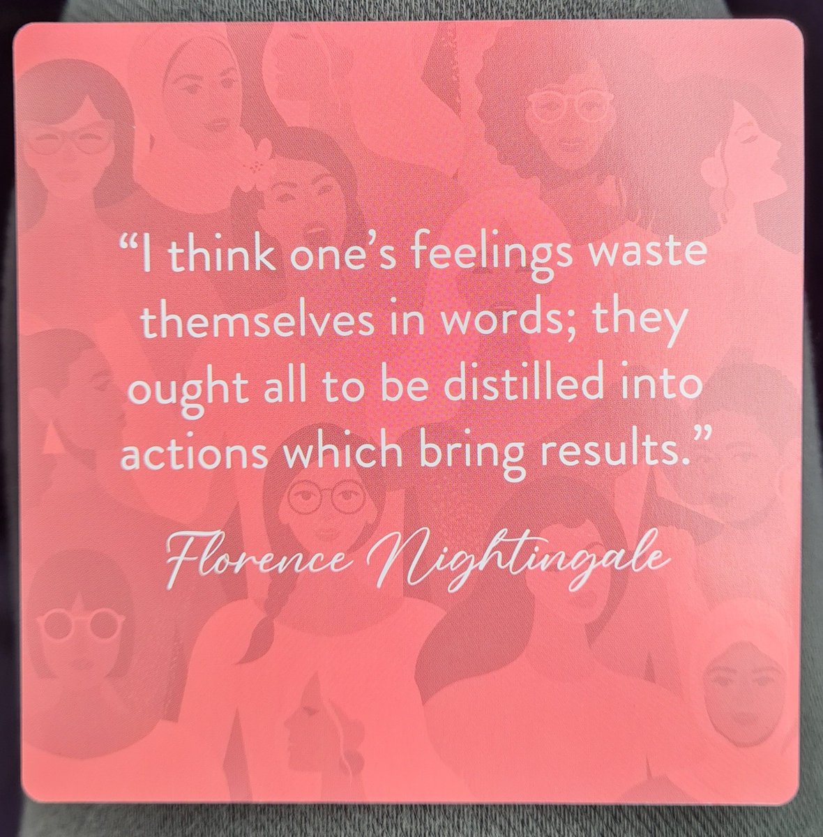 Happy #internationalwomensday 

I opened my deck of inspiring quote cards and this came up today.  

The words are interesting. Quite pertinent to the times we are living in, and extremely relevant to me and my journey at the moment.

Lets take action and get results.

#equity