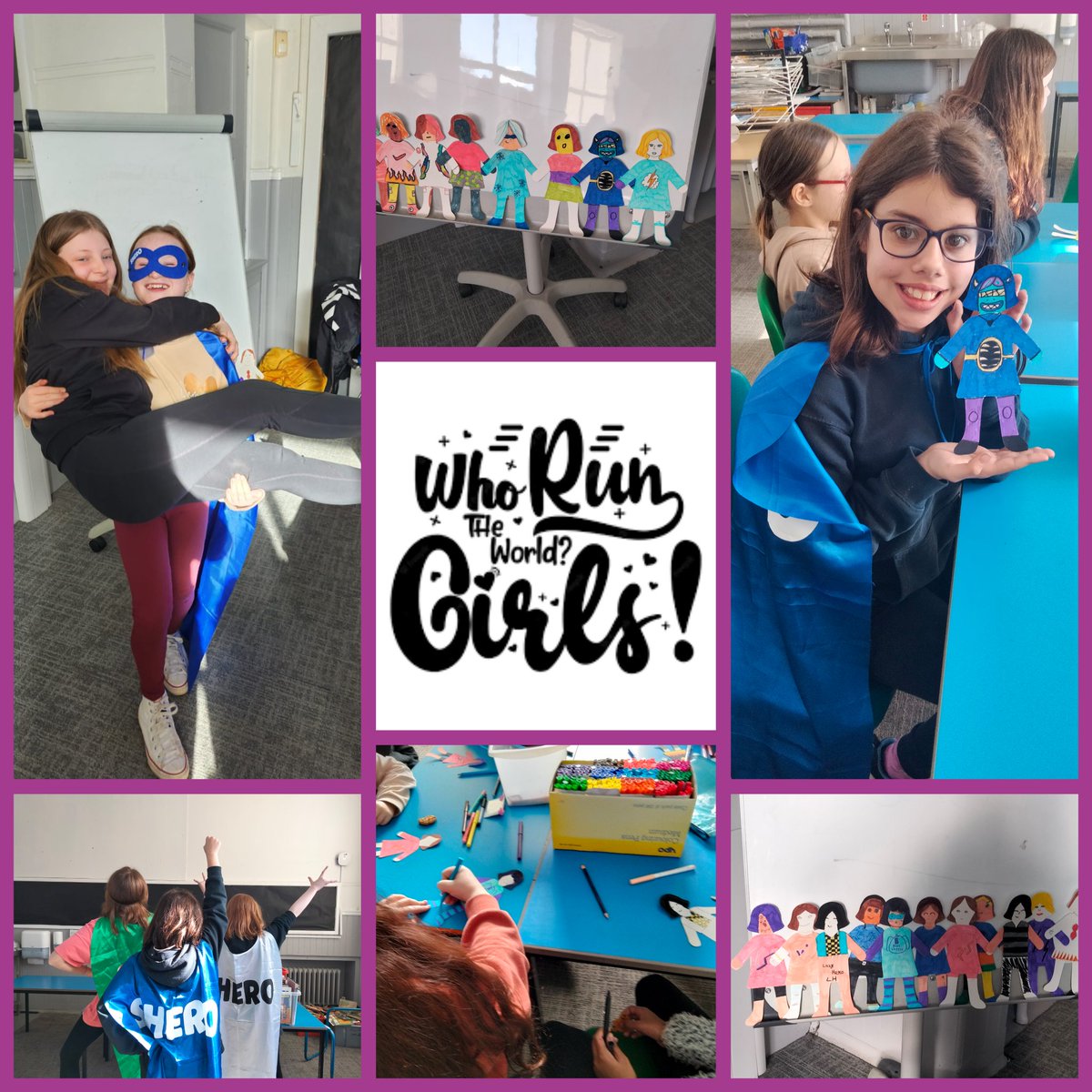 Fun morning <a href="/WardiePS/">Wardie PS</a> designing our own SHERO's and talking about our own superpowers plus a few games of who am I. ⚡⚡
#IWD2023 
#groupwork
#shero's
#shareyourpower
#circletime
#whorunstheworld
@she_scotland