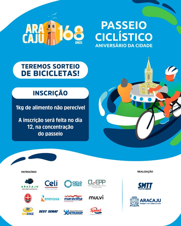 Cata-treco: confira a programação desta quinta-feira, 16 - Prefeitura de  Aracaju