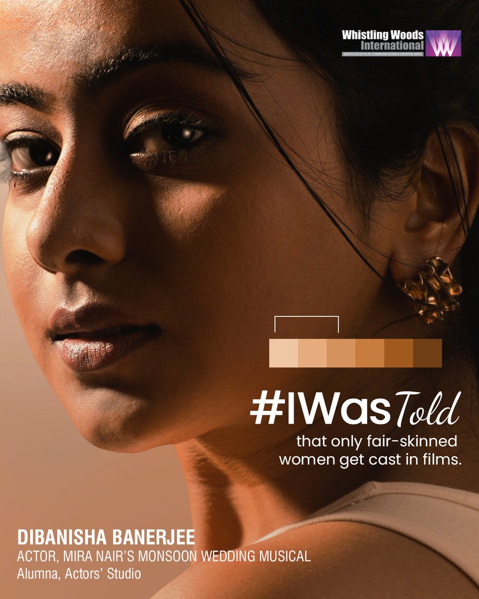 Whistling_Woods's tweet photo. Talent is all that matters, irrespective of any shade. 

#IWasTold
#IWD2023
#WomensDay2023
#InternationalWomensDay
#WWIActorsStudio
#WhistlingWoodsInternational
#DoWhatYouLove 

@meghnaghaipuri | @SubhashGhai1 | @CChinchlikar | @rahulpuri https://t.co/I43VqURY5s