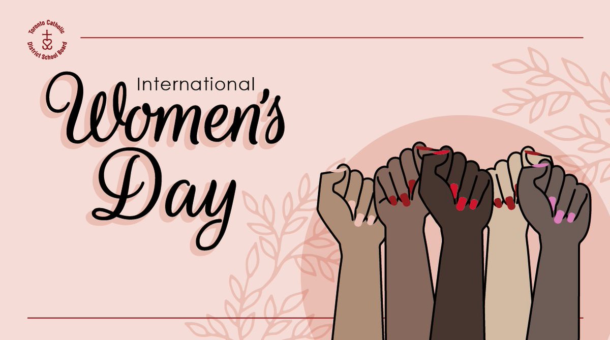 It's #IWD2023!

Let us all join in recognizing, appreciating and celebrating the contributions of #TCDSB women, and all the women in our lives.