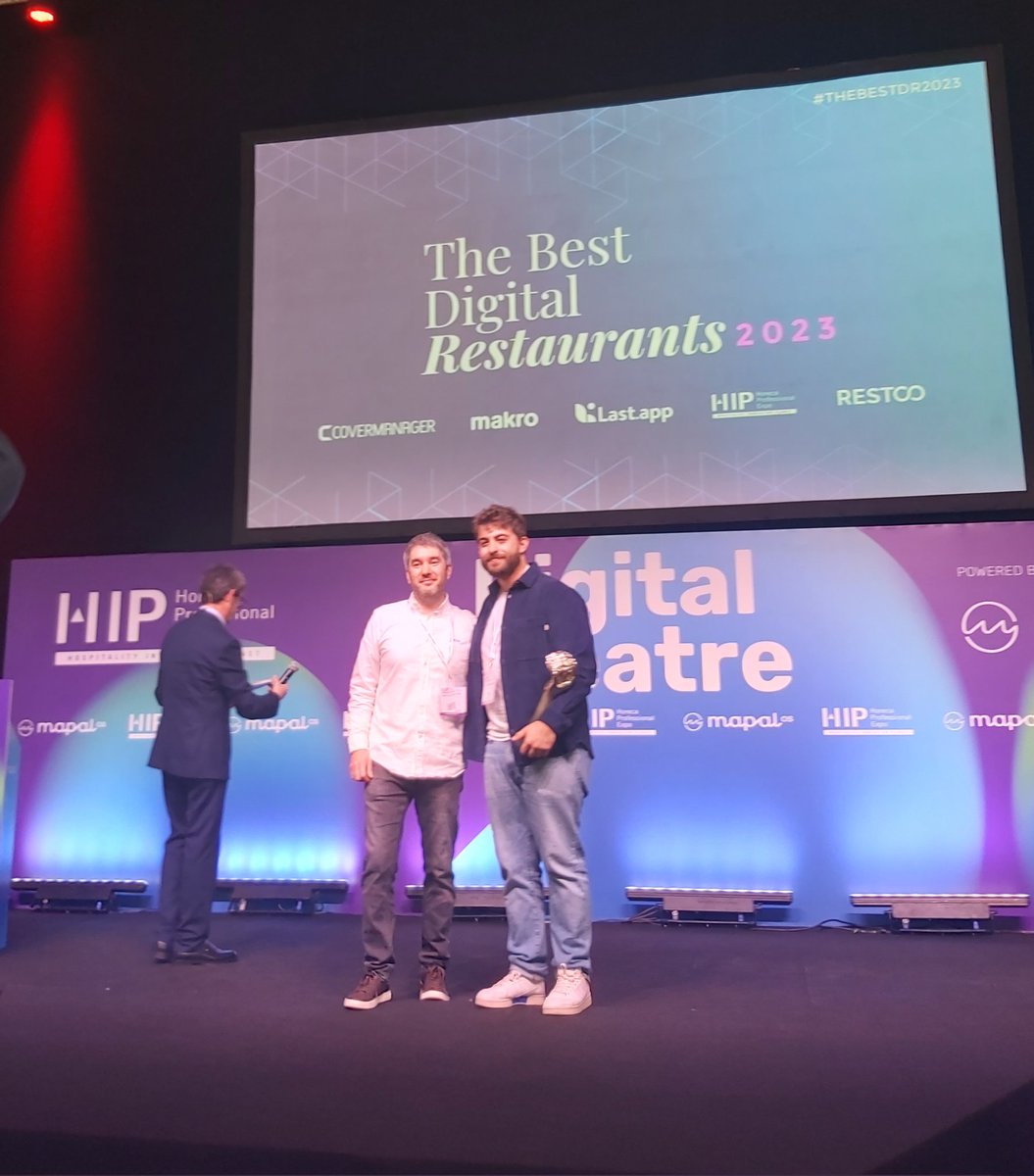 Vamos a por el último premio de #TheBestDR2023 🏆 The Best Digital RestaurantVirtual es para 🥁 #Vicio  ¡Enhorabuena! 

📍Digital Theater #hip2023
🟣 #Gastrorevolucionarias en <a href="/expohip/">HIP 2026</a> | #HIP2023 | #8M2023