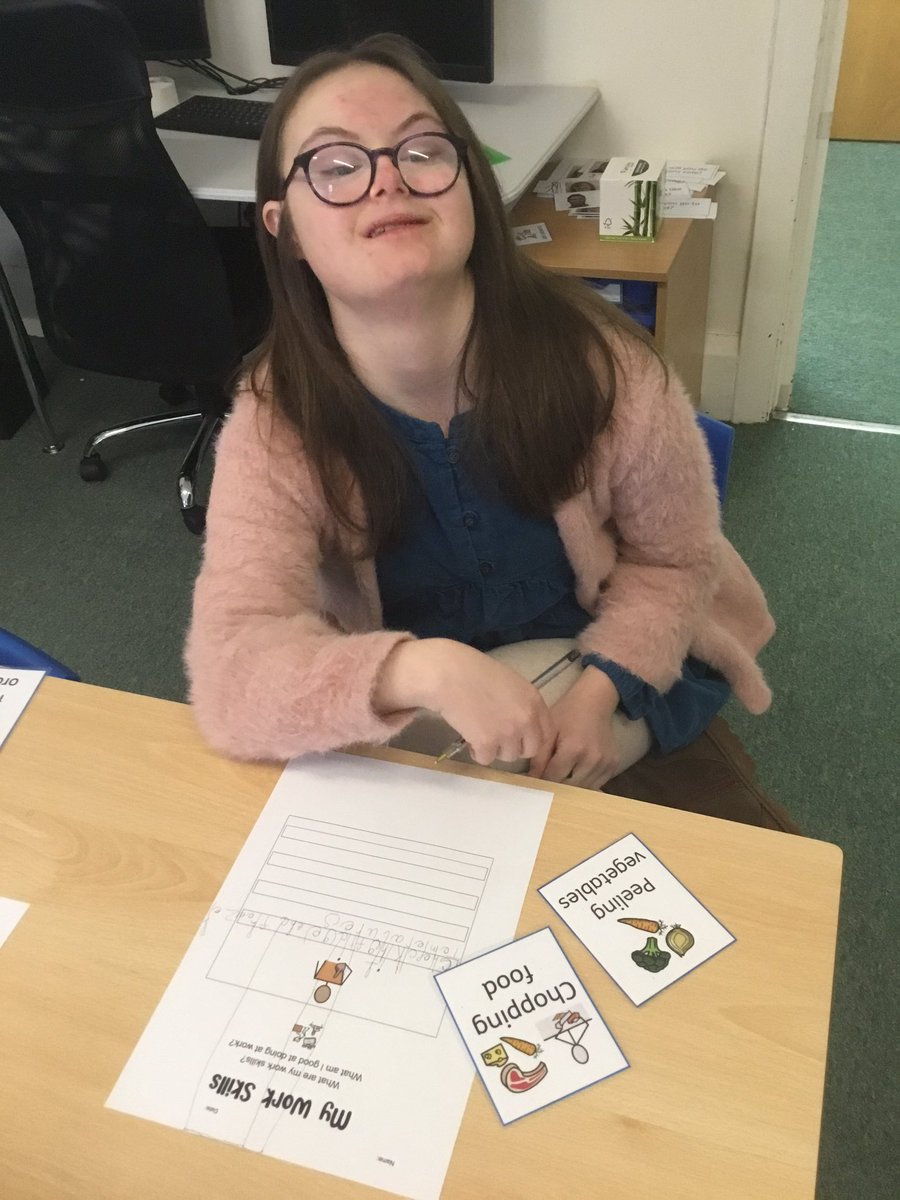 Hanna has been working on being able to explain her job skills 

#IWD2023 #NCW2023 #WorkReadyLifeReady