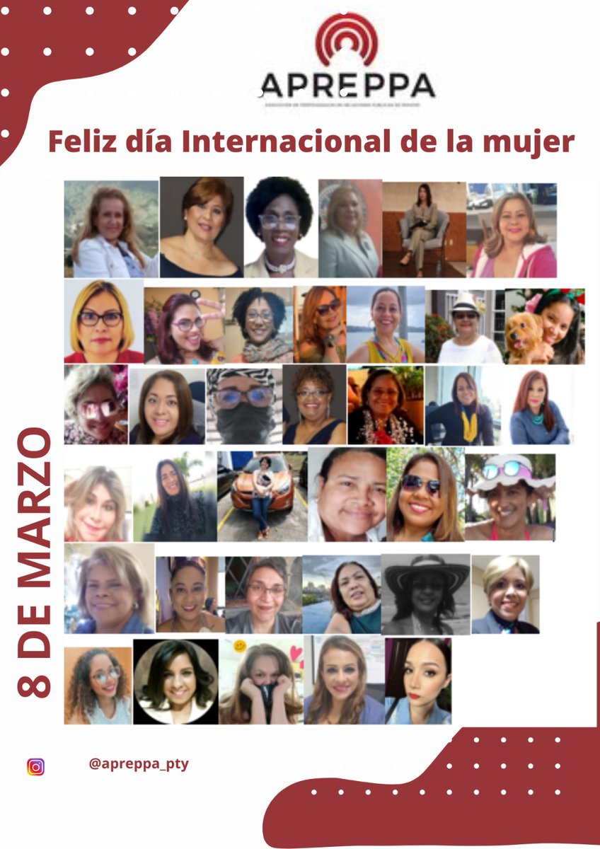 Una fecha importante para nuestra asociación, el cual esta integrado por valiosas mujeres,  profesionales que llevan con profundo orgullo el amor, compromiso por su profesión 

Feliz Día Internacional de la Mujer que sea un celebración especial, y de reflexión.
