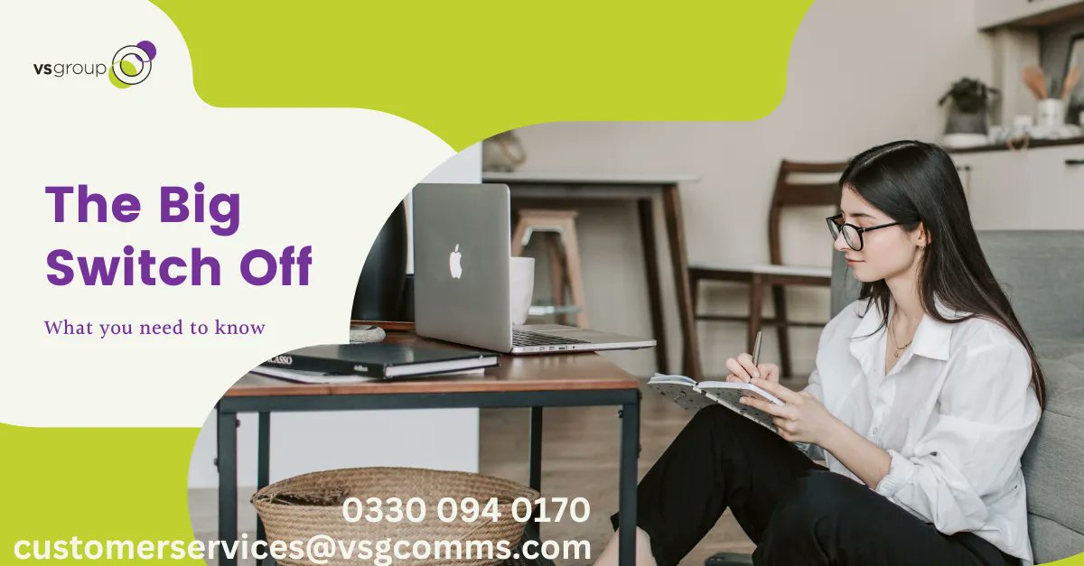 VSGcomms's tweet photo. What do you know about the 2025 switch off? Take a look at our handy guide to make sure your business isn't missing out.

https://t.co/qY3cJYElAF https://t.co/YOjumL7OAT