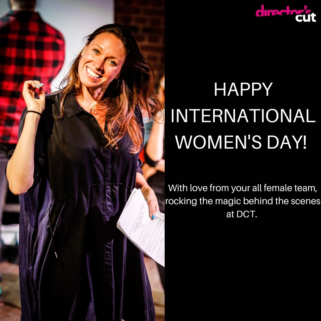 Happy International Women's Day! Thank you to our incredible all female team rocking the magic behind the scenes at DCT! Pic of Artistic Director & Producer Heather Ward