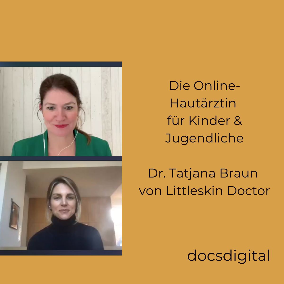 Als Ärztin in der Elternzeit  ein Start-up gründen – So geht es  mit Dr. Tatjana Braun  von little skin doctor