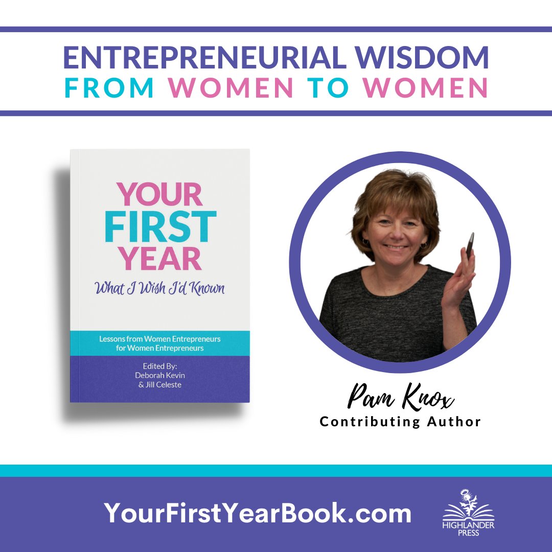 PamKnox007's tweet photo. I am thrilled to be a contributing author in YOUR FIRST YEAR available today! My chapter on Thought Leadership is just one of 22 chapters written by women entrepreneurs who share their business wisdom. Grab a copy - https://t.co/qumWss7Flq #thoughtleadership #womensuccess https://t.co/Qk9Tqevs78