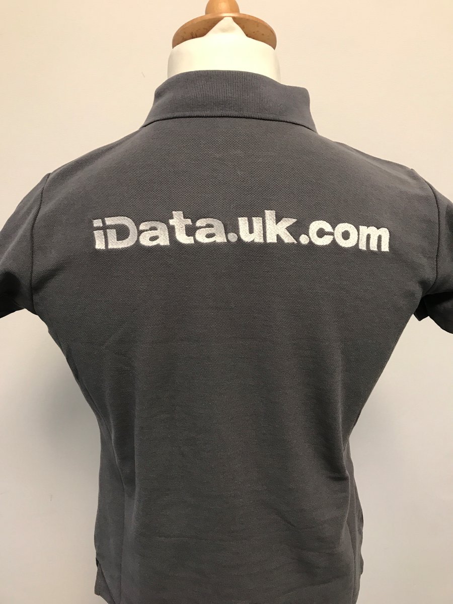 Choice_workwear's tweet photo. Thanks to @iDatauk  for the new order. These amazing blue and pink logo's really stand out against the dark grey polo's. Thank you for trusting us with your rebranding.😄#mobiles #itsupport #embroidery #northwales  #rebrand #Logo #communications https://t.co/nTTnw9H8t7