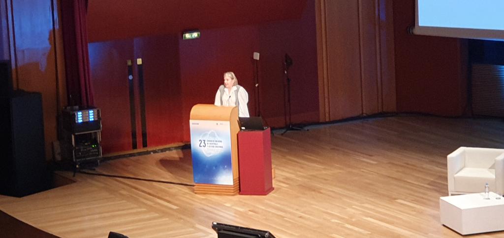 ivmaroto_nacho's tweet photo. #23CNH Lidia Blanco, desde las asociaciones de #pacientes. Conferencia inaugural @23CNH.
Una llamada a favorecer más y mejor #participación de los pacientes en todos los ámbitos del sistema sanitario. Para pasar a la acción. https://t.co/Ge620O9Dyx