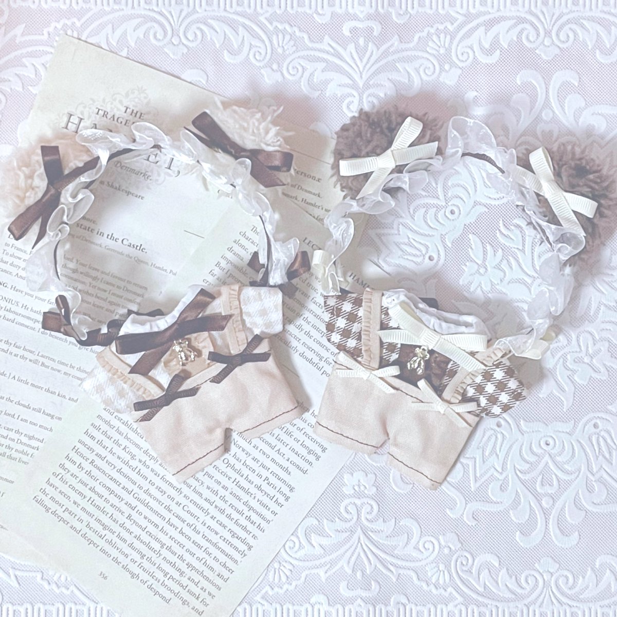 xx__babyboy__xx's tweet photo. 3/19ブリデ頒布予定ぬい服のご紹介
୨୧------------------୨୧
୨୧ぽかぽかくまちゃんBOY
milktea / coffee
୨୧------------------୨୧
カフェ色のくまちゃん☕️
春カフェのお供に🍰
お洋服にはくまチャームが
付いてます🧸
#BABYBOY୨୧
#CHATONROSE🌹 https://t.co/vTH62oUdMT