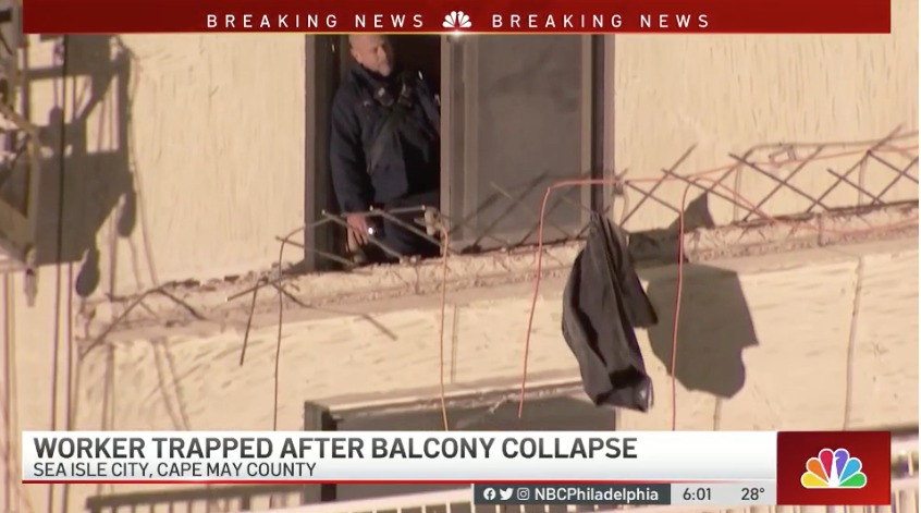 NFEAorg's tweet photo. LOCAL NEWS Man killed in Sea Isle City balcony collapse leaves behind wife, 3 daughtersBY MATT PETRILLOFEBRUARY 27, 2023 / 11:39 PM / CBS PHILADELPHIA SEA ISLE CITY, N.J. (CBS) -- On Monday night, as federal investigators try to determine what caused a

https://t.co/B8xoqectw8 https://t.co/ULvASrSOk5