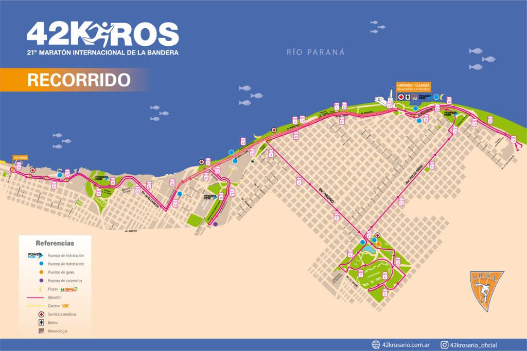 Abrieron las inscripciones para la Maratón Internacional de la Bandera con distancias de 42k y 10k 
No olvides sumar a tu inscripción la PREVENTA de TODAS tus fotos o también las podes comprar como las de todas las carreras desde
fotorun.com.ar PREVENTAS