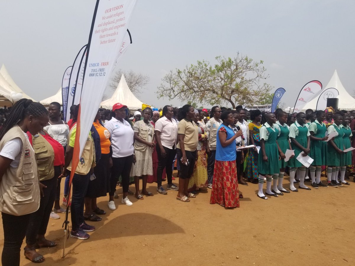 RLP Arua Field Office joined partners,  <a href="/OPMUganda/">Office of the Prime Minister - Uganda</a> and <a href="/UNHCRuganda/">UNHCR Uganda</a> to commemorate the #IWD in Rhino Camp Refugee settlement, Terego District. Funding support from <a href="/unwomenuganda/">UN Women Uganda</a>