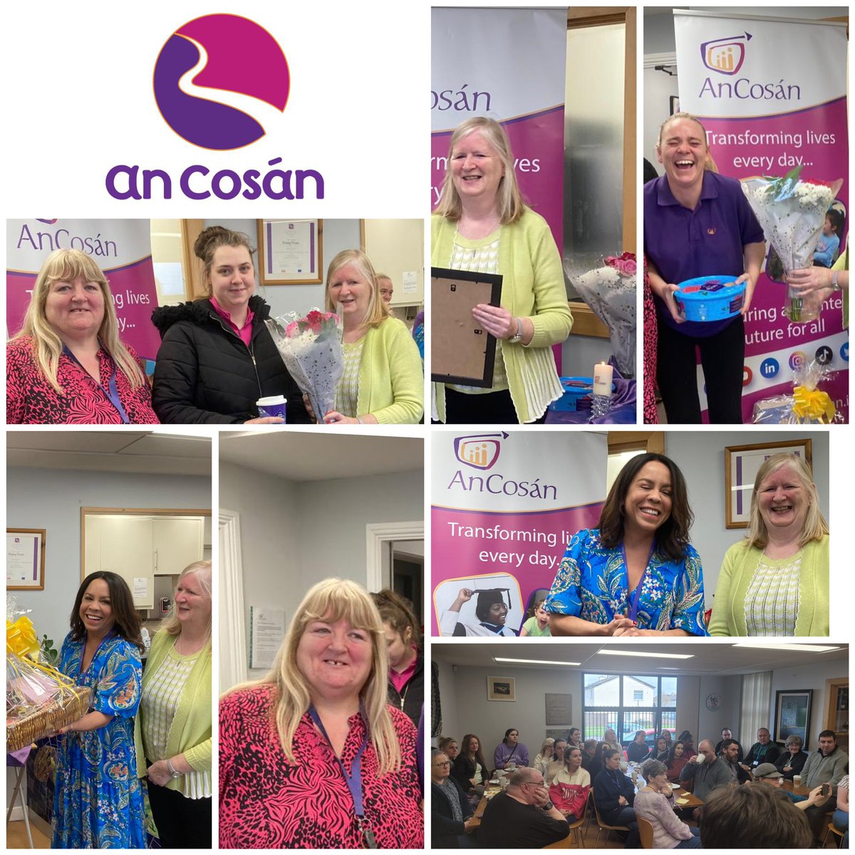 I'm thrilled to celebrate #InternationalWomensDay with our wonderful learners &amp; colleagues at <a href="/an_cosan/">An Cosán</a> #Tallaght! We're celebrating the achievements of women over the years &amp; committing ourselves 2 continue to advocate &amp; work for #genderequality.

#IWD2023 #OneGenerationSolution