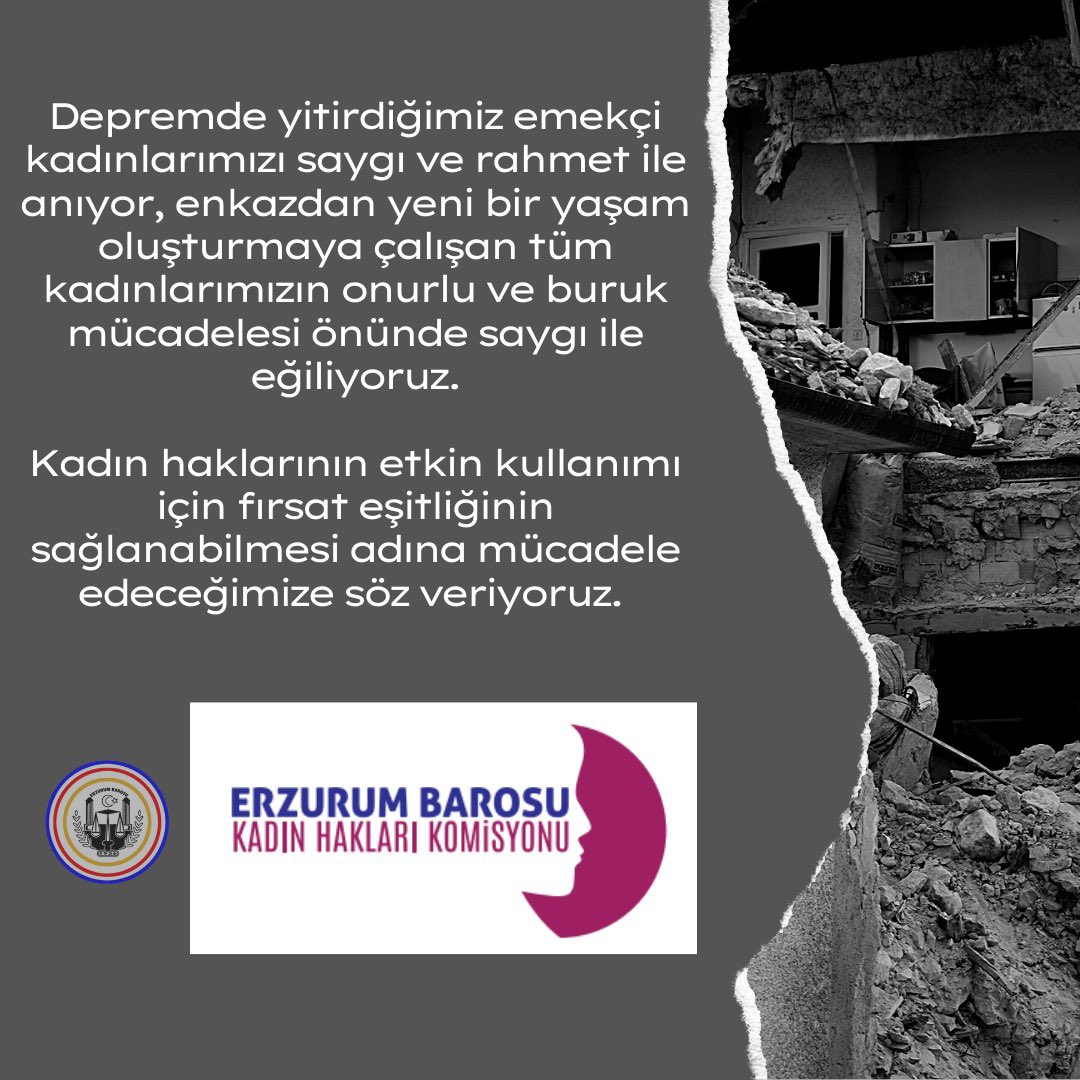 Her kadın özgür ve eşit olana dek …
8 Mart Dünya Kadınlar Günü kutlu olsun

#8MartDünyaKadınlarGünü