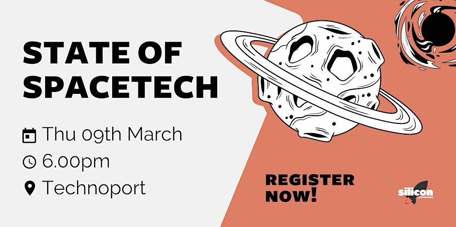 Join us at the 🌌 🚀  'State of Spacetech' conference in Luxembourg!

At 7:50 pm Omar Qaise will be speaking about #satellitecommunications and #OQtechnology!

📅eventbrite.be/e/the-state-of…

#siliconluxembourg #spacetechnology #spaceindustry #spaceresearch #event #networking #OQtech