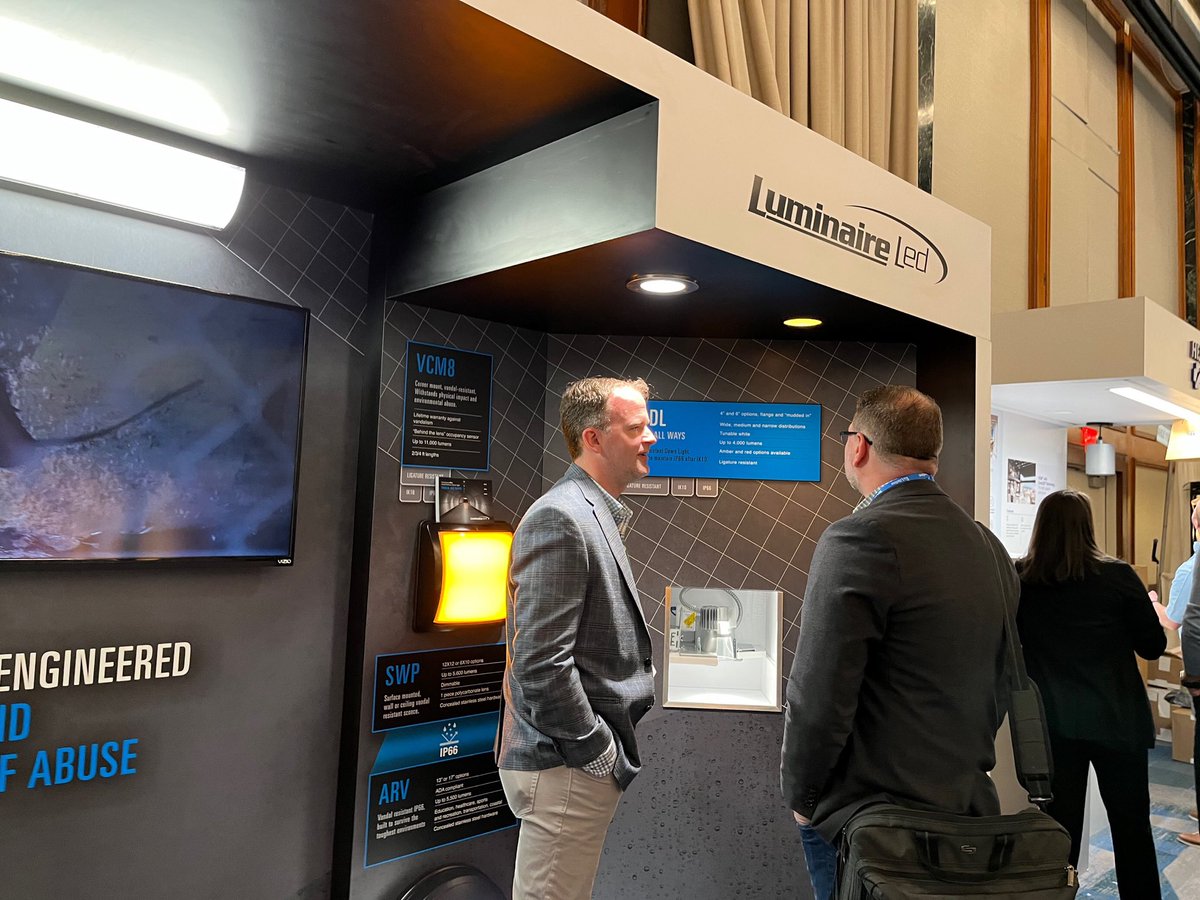 led_luminaire's tweet photo. Come and visit us at LEDucation to find out more about our latest addition. VRDL – Vandal Resistant Down Light. Built from the ground up to offer an industry leading
IP66 rating after IK10 testing! Tough. All ways! 
 
Stand GB1128/1130 
 
#ip66rated
#IK10
 #LEDucation #NYC https://t.co/p0yBqA2gKc
