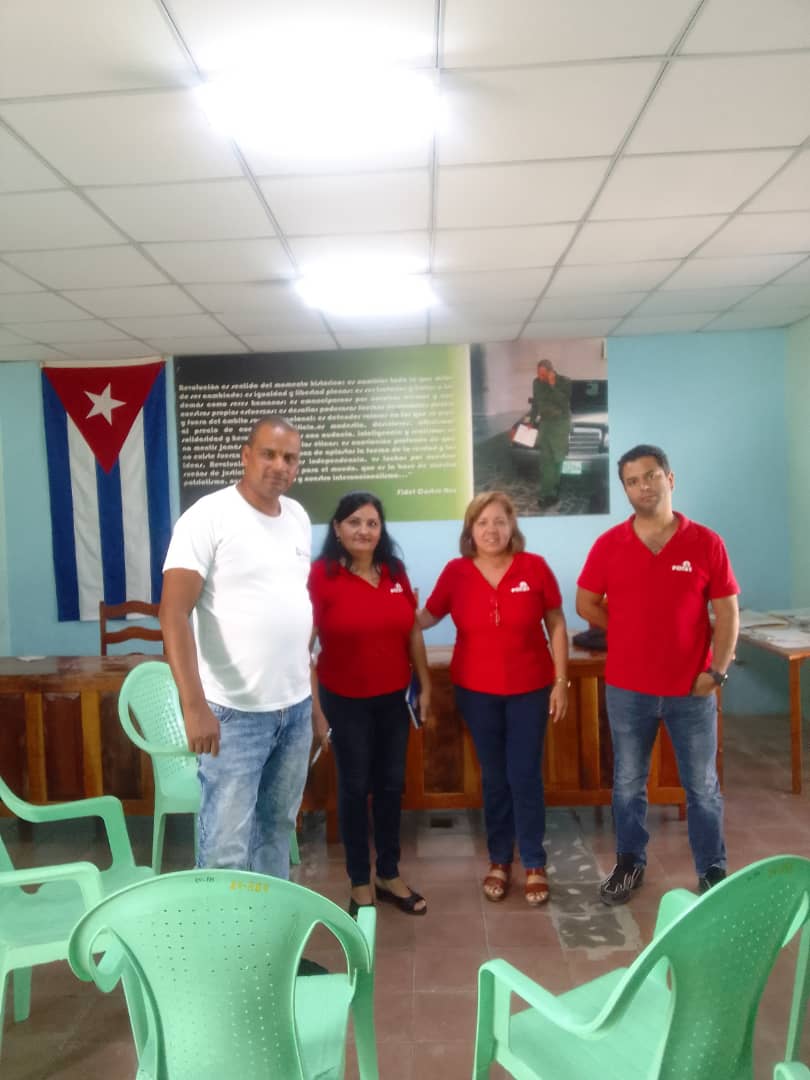INIFAT6's tweet photo. El 6 de marzo una representación del Equipo Técnico Nacional del proyecto #POSAS visitó el municipio Santa Clara para dar seguimiento a las acciones previstas para la instalación del Sistema Fotovoltaico en esta provincia. https://t.co/qAzRv9JOfQ
