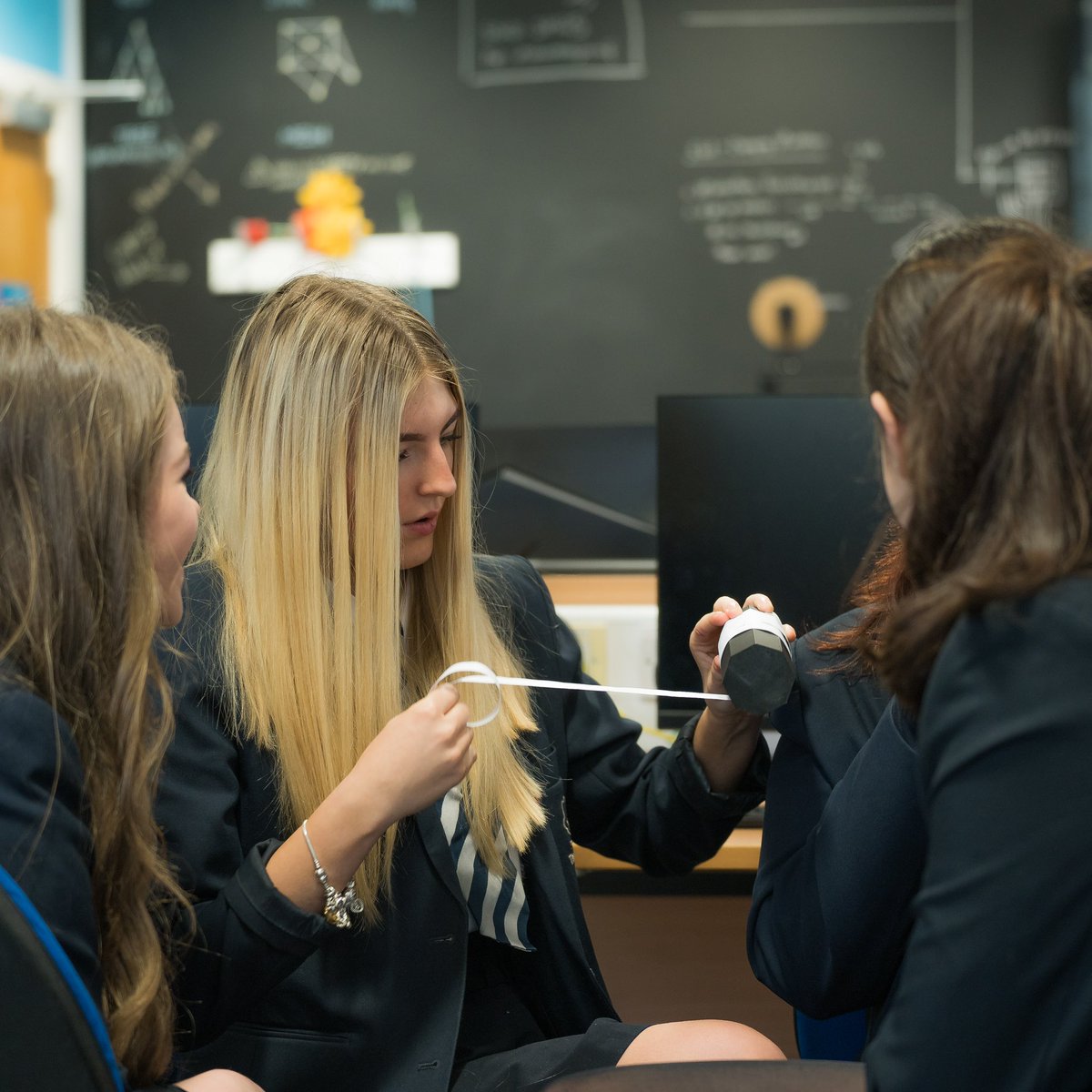 bbcollege's tweet photo. It’s #InternationalWomensDay We welcomed @hyndburnacademy @DarwenAcademy @LongridgeHigh @StBedesRCHS and #OLSJ to our ‘Women into… Sessions’. Students took part in activities in Finance, Digital, Science, Engineering and Construction. We’re inspiring women of the future. https://t.co/WaI1KZGGOQ