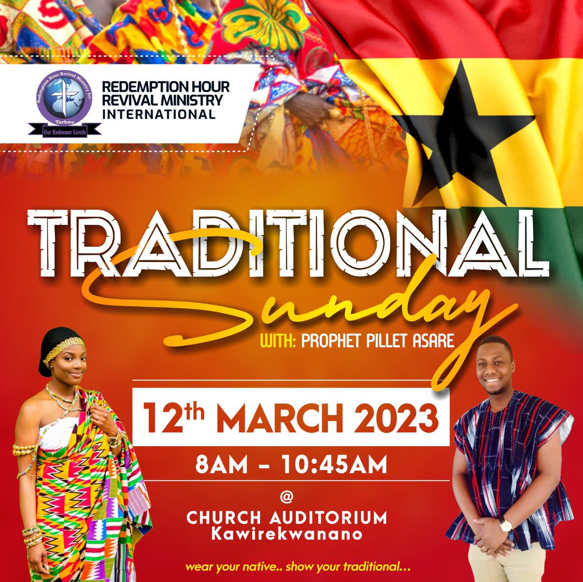 PilletAsare1's tweet photo. our Traditional Service is coming up on 12.03.23 @ 8am.
Faith in Christ Jesus is what makes each of you equal with each other... Galatians 3:28
As we prepare to #RepOurTribe; let us also prepare our hearts to forgive each other.
#OnePeople
#TraditionalSunday
#NyameSumY3d3 https://t.co/pfoBKBEZTL
