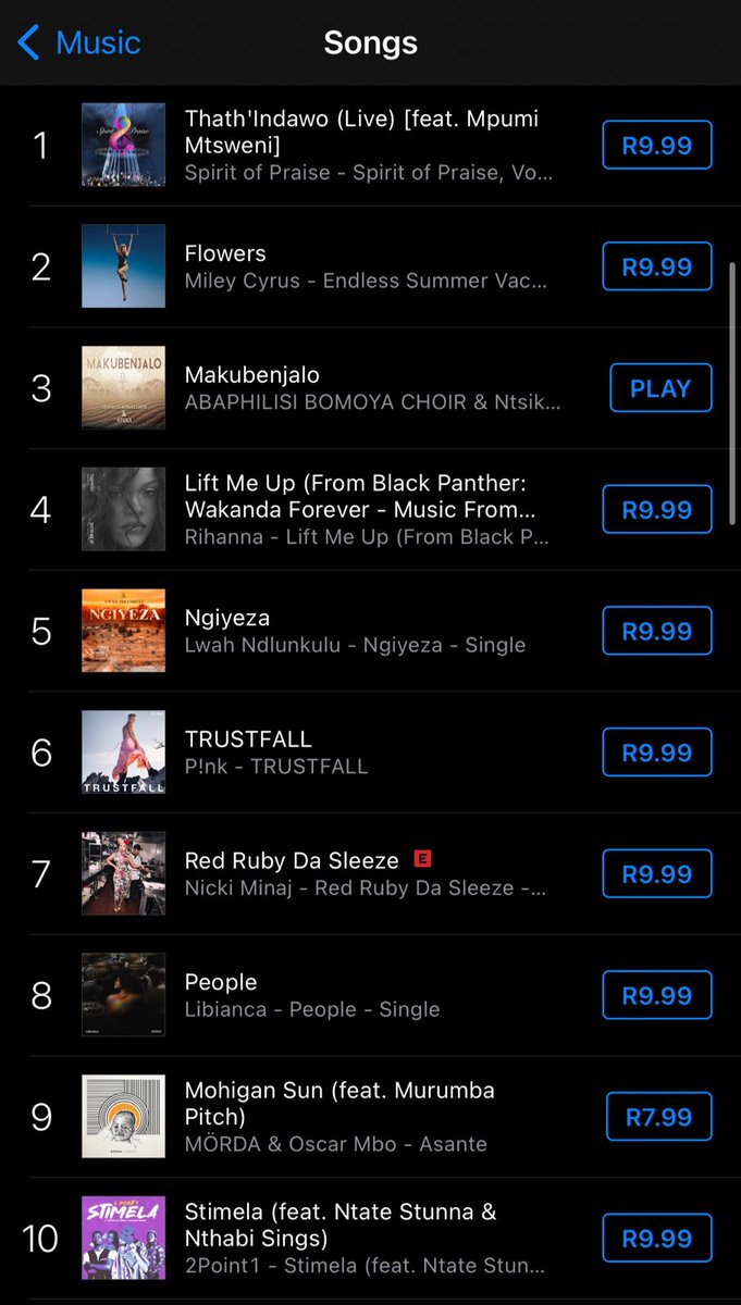 AB_Choir's tweet photo. The Makubenjalo Single hit is number 3 on the music charts on iTunes๐ฅ๐๐พ We are grateful for your support ๐ค๐๐พLetโs continue to purchase and stream the song on all digital platforms.
#makubenjalosingle
#africanindigenousspirituality
#decolonisationinprogress https://t.co/QTRqNKxsRc