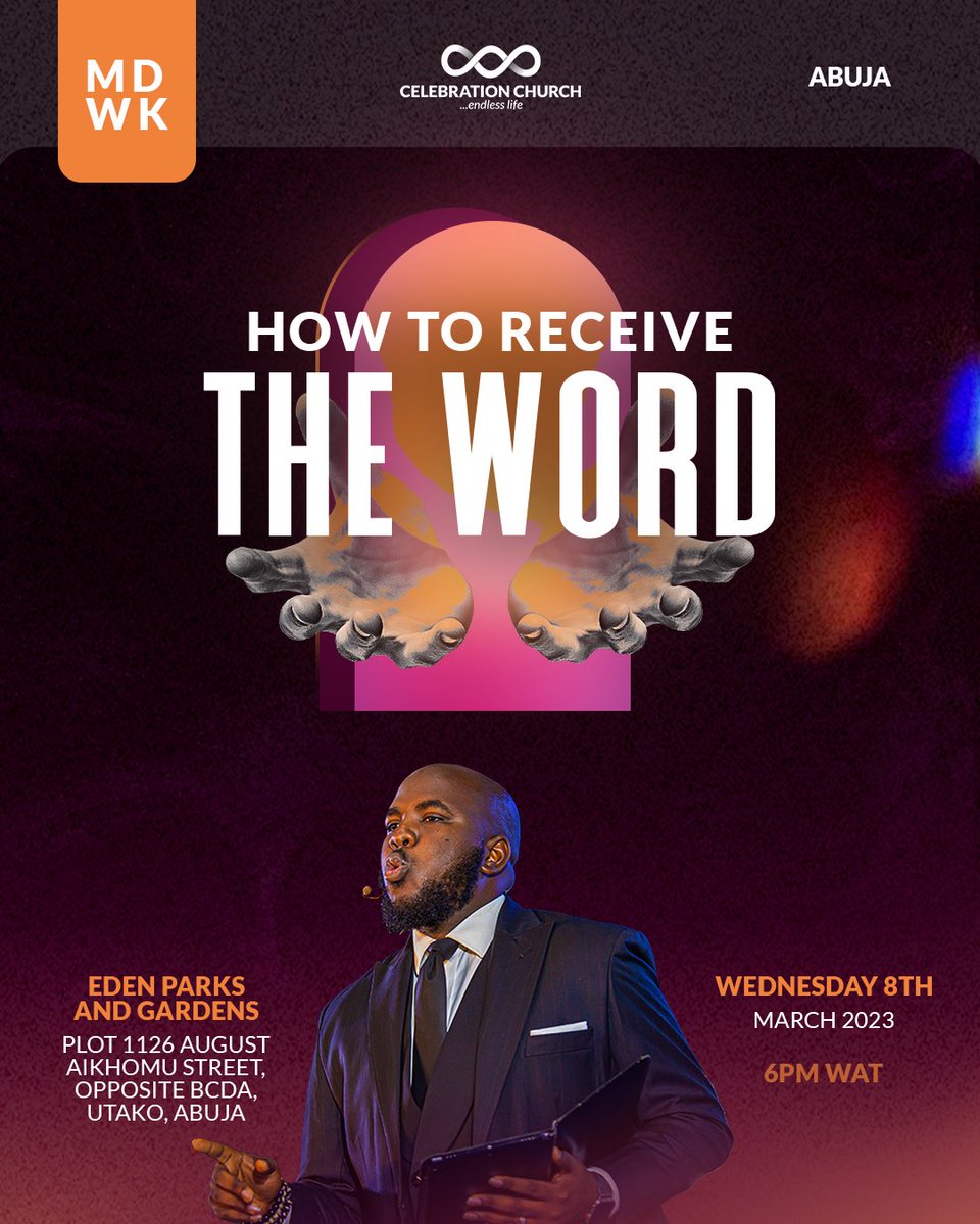 cci__global's tweet photo. Join us this evening for our Midweek service by 6 PM WAT as we examine the topic "How To Receive The Word".
You can also join the online stream on our YouTube channel at Celebration Church Global
Don't forget to invite someone to service🤗❤️
#SolidRoots #Solidfruits https://t.co/OlPRckk8Yw
