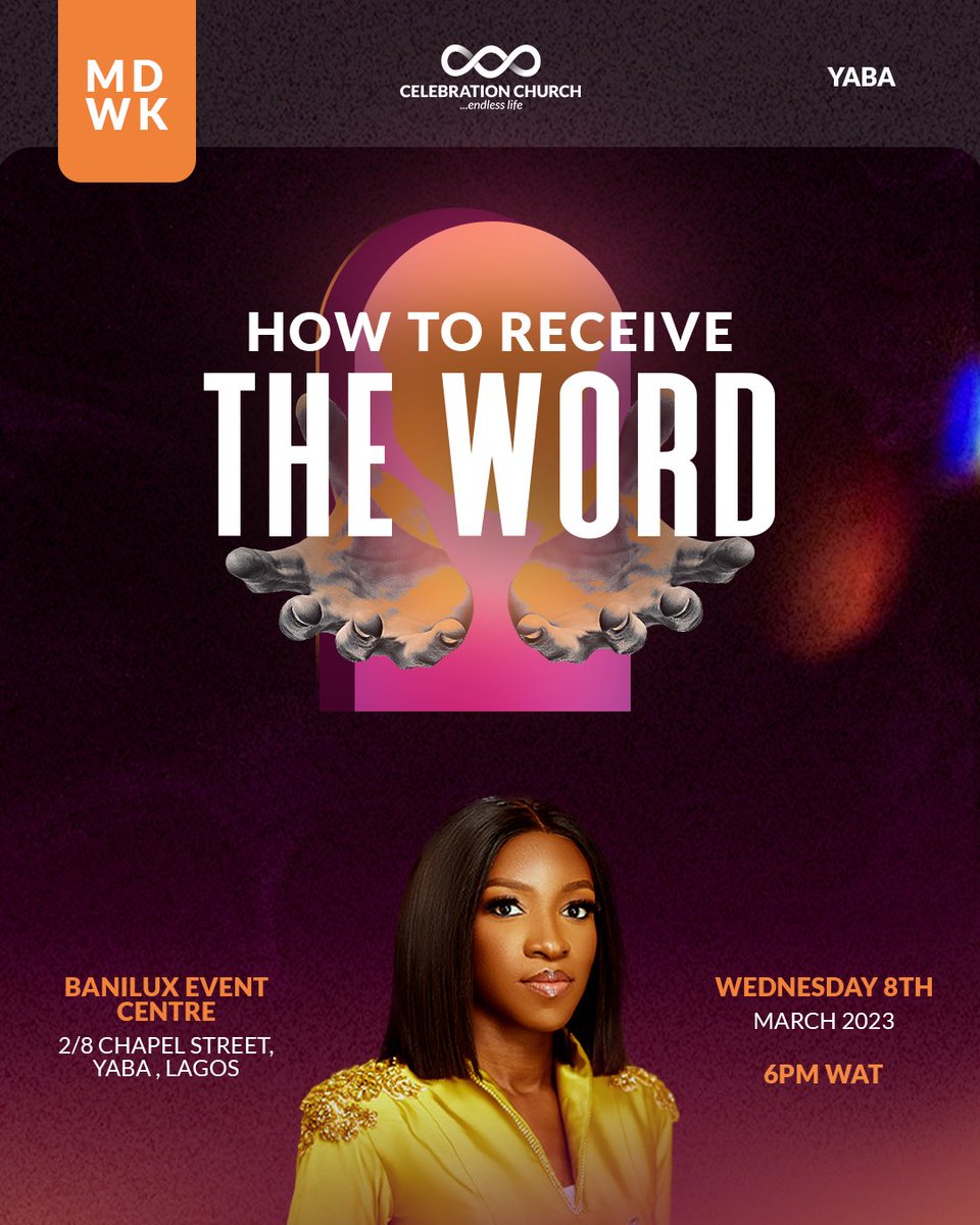 cci__global's tweet photo. Join us this evening for our Midweek service by 6 PM WAT as we examine the topic "How To Receive The Word".
You can also join the online stream on our YouTube channel at Celebration Church Global
Don't forget to invite someone to service🤗❤️
#SolidRoots #Solidfruits https://t.co/OlPRckk8Yw