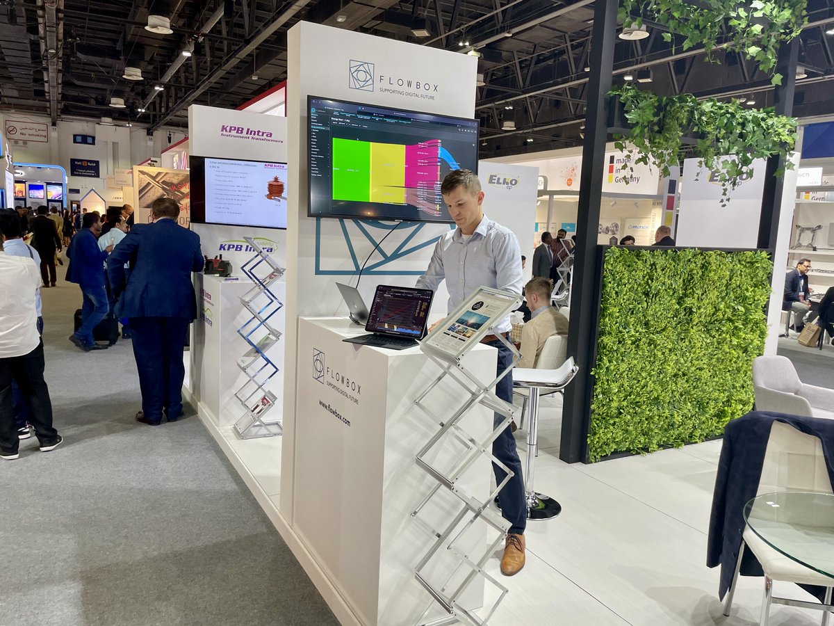 FlowboxEnergy's tweet image. The winter in Czechia was too long for Flowbox, so it took a trip to Dubai for the Middle East Energy exhibition to meet other &apos;leading lights&apos; of the global energy industry ☀️
What a great possibility to connect with the global community searching for smart solutions! 🙌🏢