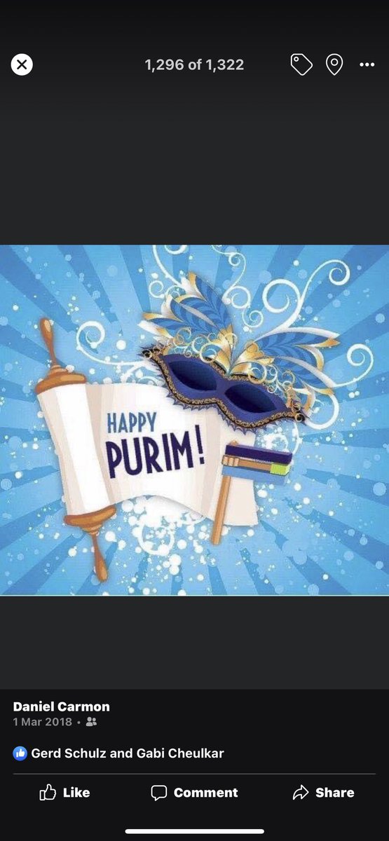 I truly missed not being in India this year, like in previous years, for #HoliCelebrations. #HappyHoli2023 and #happypurim