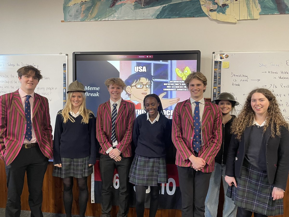 History at Fettes tweet media