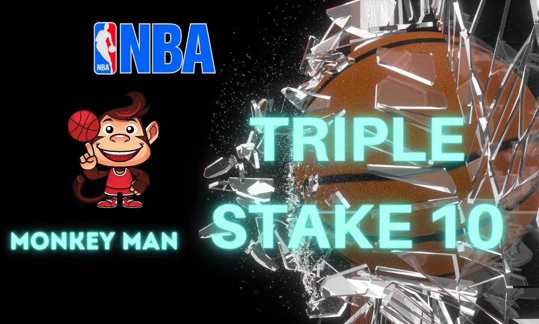 Monkeymantips's tweet photo. Para hoy tenemos un TRIPLE STAKE 10. Sólo tienes que entrar al canal y enterarte #apuestasdeportivas #bet #NBA #Deportes #dinero https://t.co/SFGU5VTme7 https://t.co/dOF4kvgexr