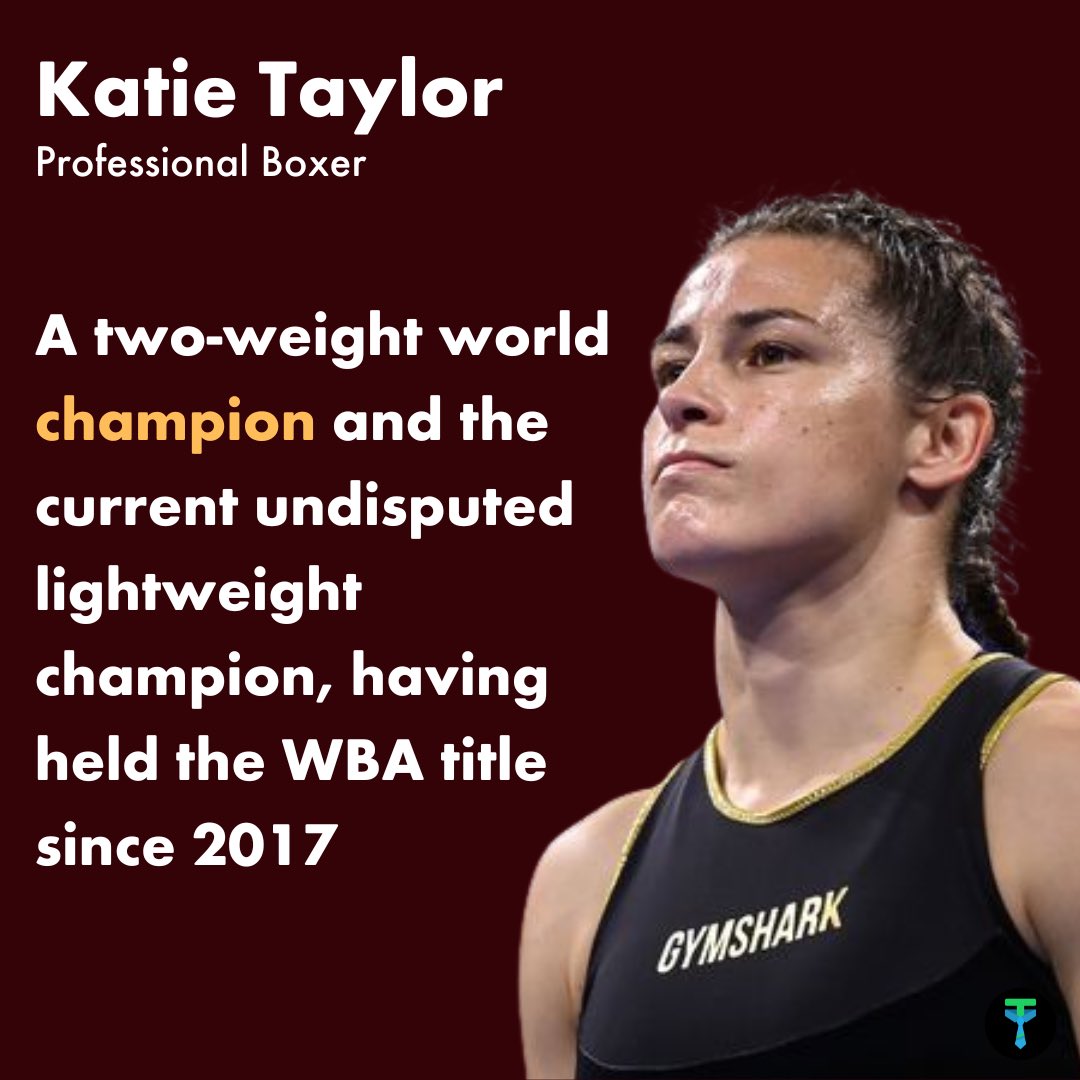 Katie Taylor
#InternationalWomensDay