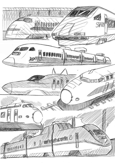 この辺描いてた頃はまだアナログ
確かGペンの一発描き 