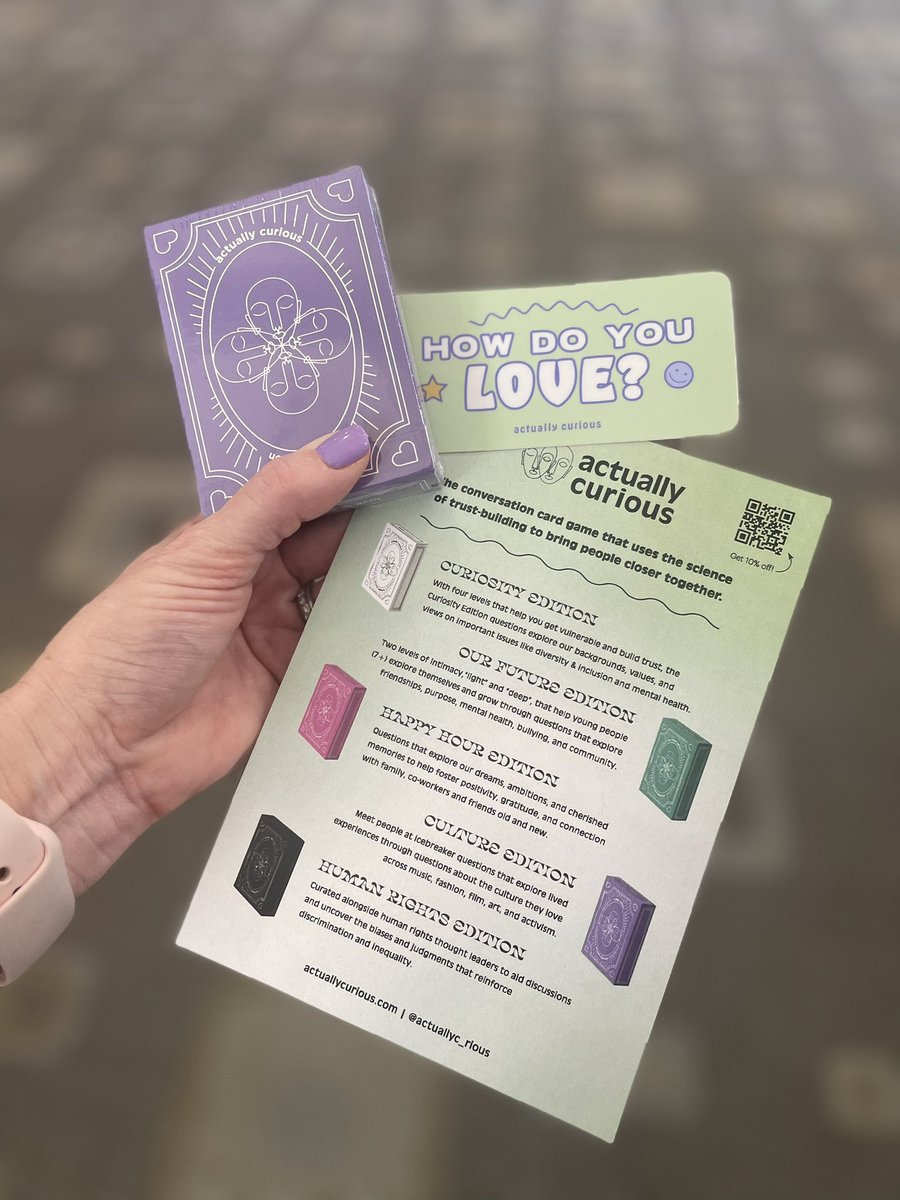 ZajacSLP's tweet photo. Stopping into the #SXSWEDU Exhibit Hall never disappoints! Thank you #actuallycurious @actuallyc_rious for creating turnkey products to spread inclusivity, empathy, and well-being in this world! Can’t wait to use these with my students. https://t.co/hHkwD0oU34