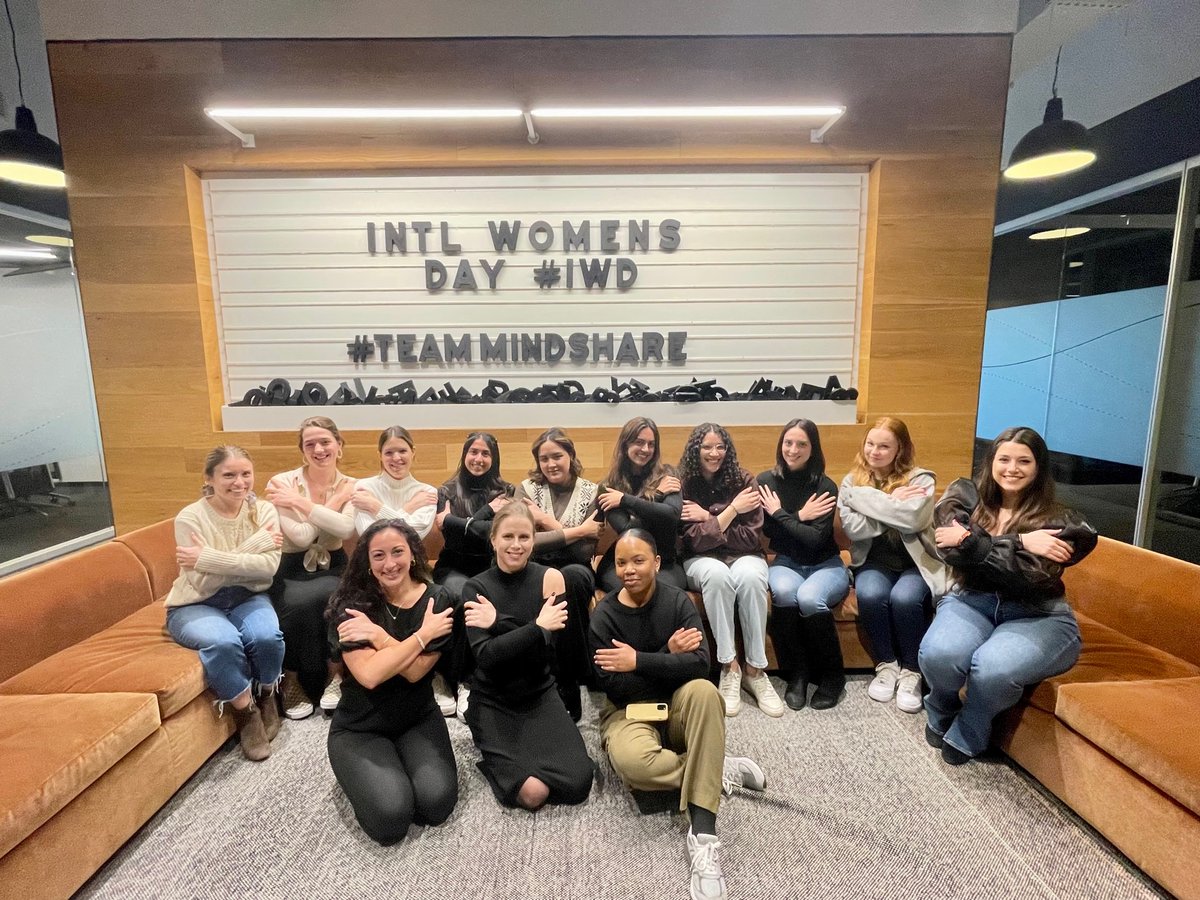 Happy International Women's Day from #TeamMindshare ✨ #EmbraceEquity