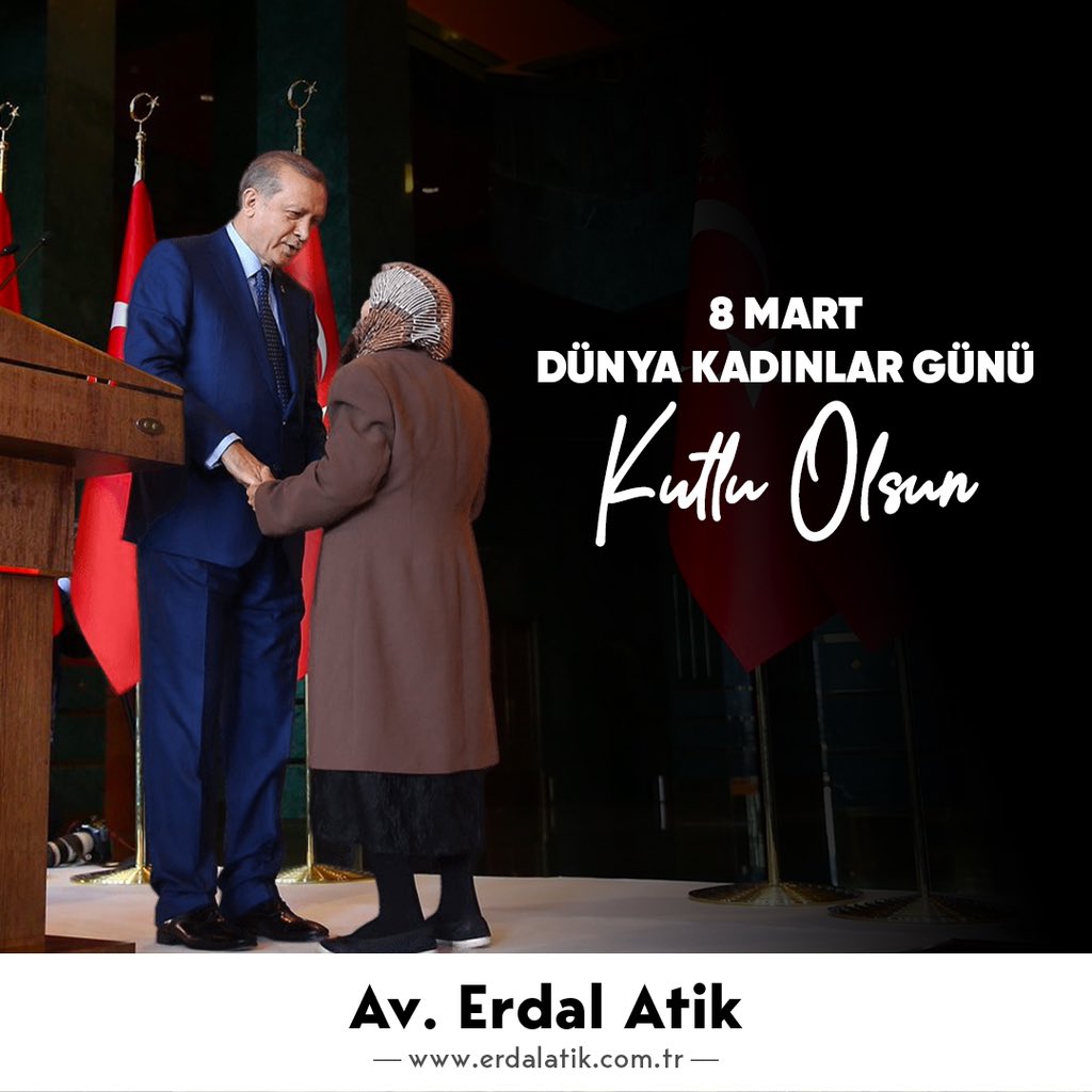 #dunyakadinlargunukutluolsun #averdalatik