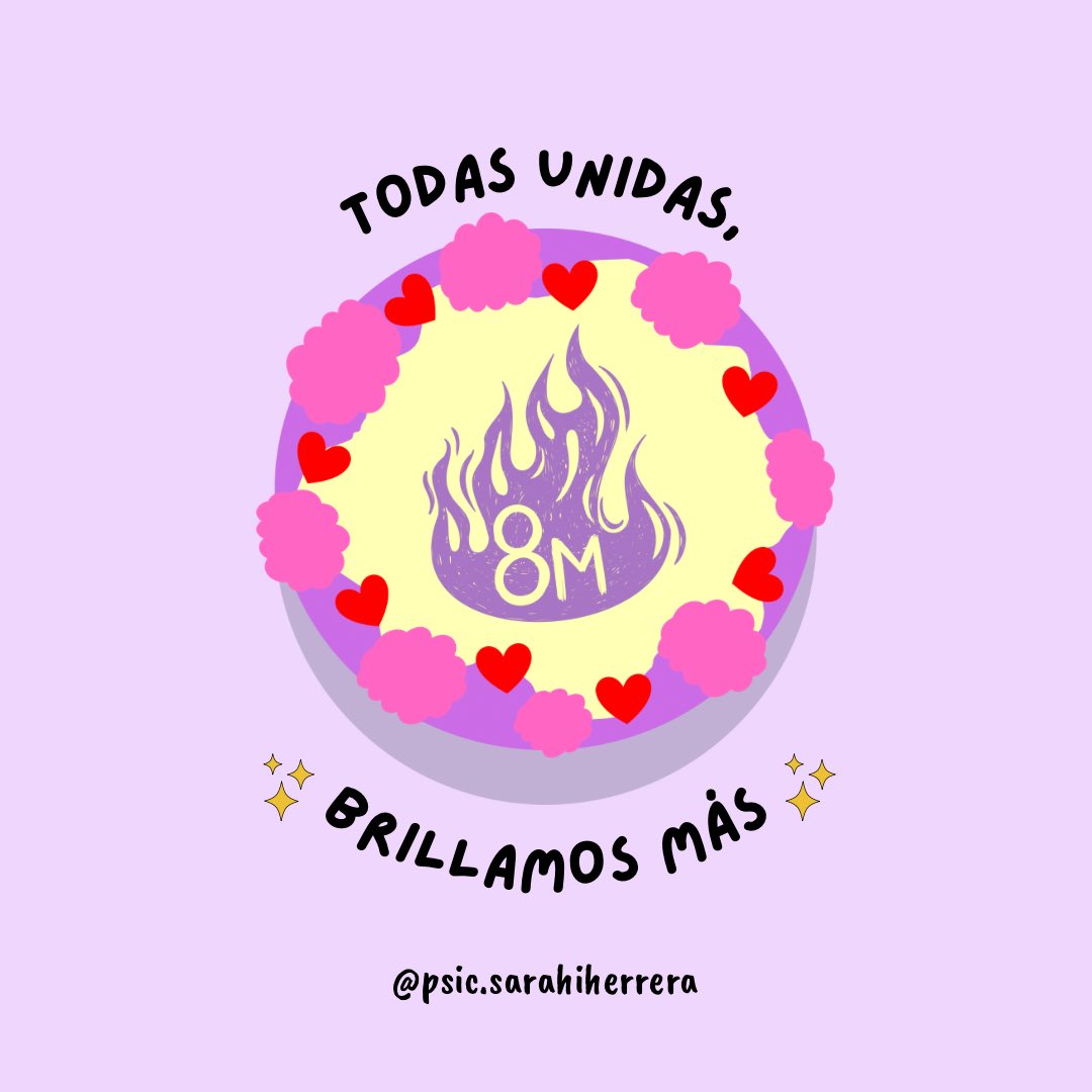 📢💜💪🏻 El #8M no se celebra, se CONMEMORA. #DiaInternacionalDeLaMujer #NiUnaMás #NiUnaMenos #8DeMarzo #Marcha8M