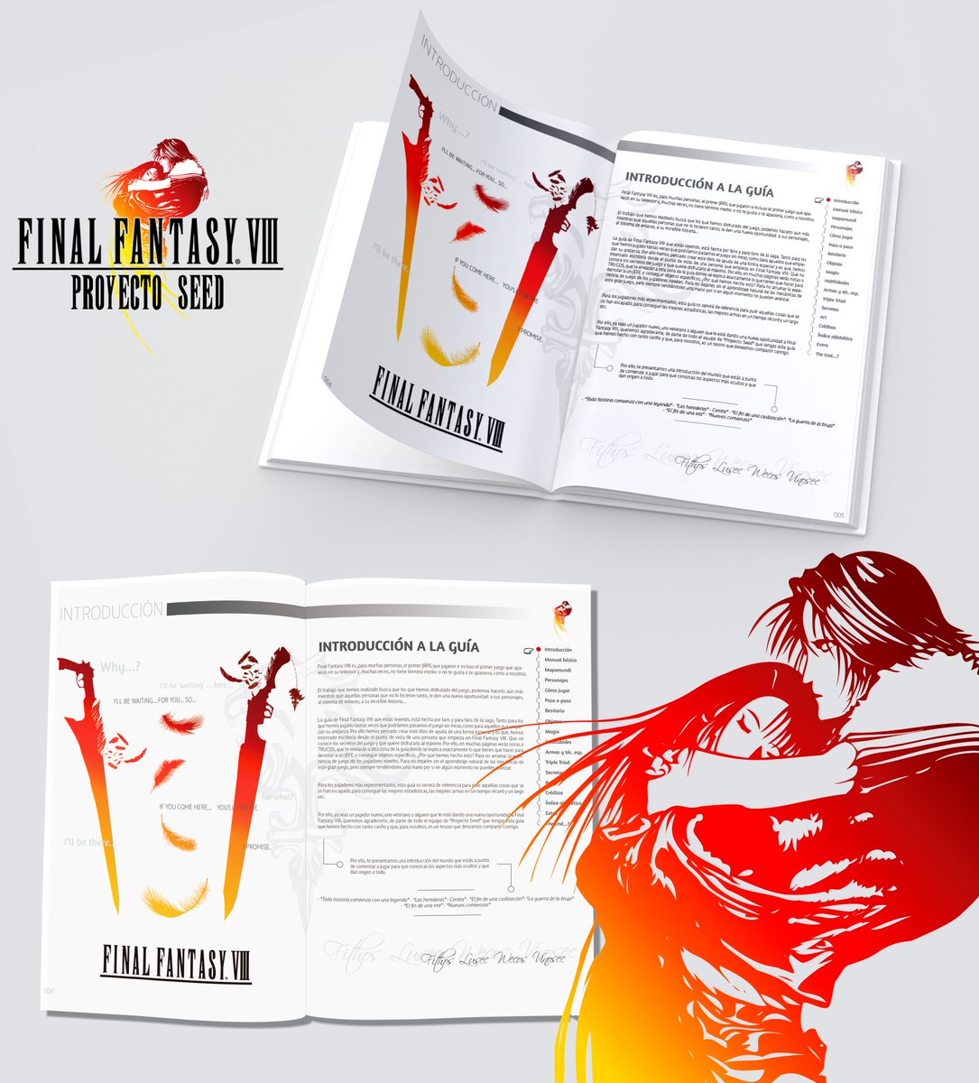 ProyectoSeeD's tweet image. Seeds, os dejo un pequeño anticipo del currazo que  se está pegando nuestra maquetadora @RieN_Juani 😍

Dadle ánimos y un poco de caña para que siga trayéndonos estas obras de arte (y que me deje subirlas😝)

#FinalFantasyVIII #ProyectoSeed #FinalFantasy #FF #Guia