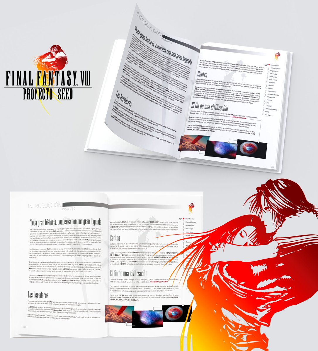 ProyectoSeeD's tweet image. Seeds, os dejo un pequeño anticipo del currazo que  se está pegando nuestra maquetadora @RieN_Juani 😍

Dadle ánimos y un poco de caña para que siga trayéndonos estas obras de arte (y que me deje subirlas😝)

#FinalFantasyVIII #ProyectoSeed #FinalFantasy #FF #Guia