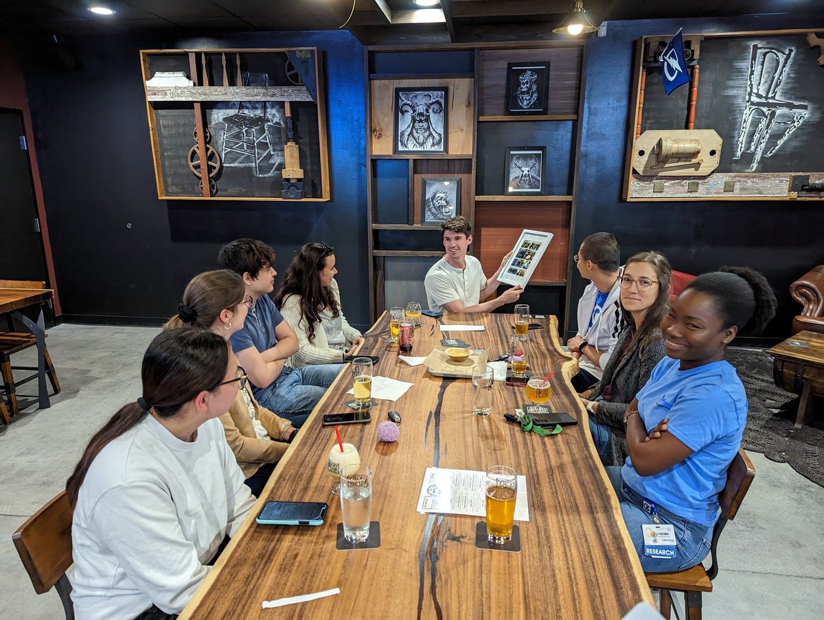 Two dinners in two consecutive weeks to bid Ben (research associate) and Olga (postdoc) farewell. They were such positive forces in the lab and will be sorely missed. 

We're now trying to fill these positions. Contact me if you want to be a research associate or postdoc with us