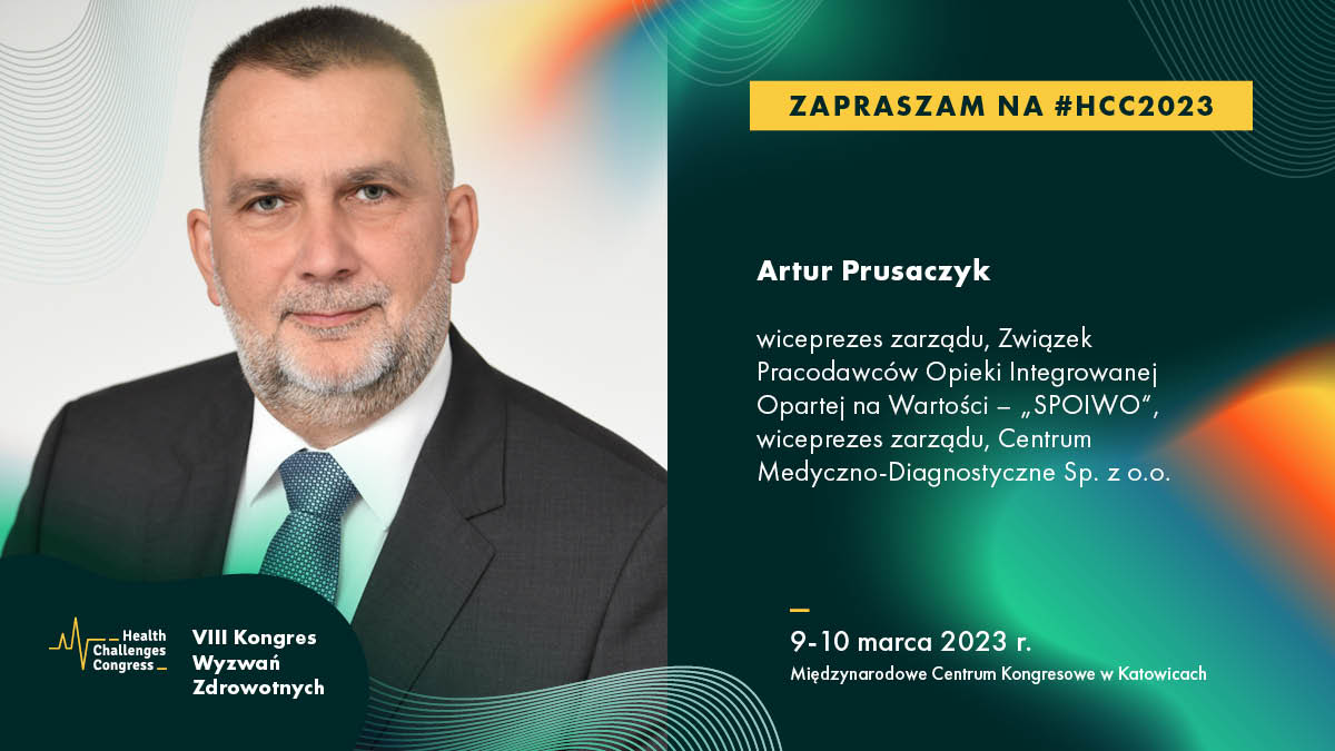 SPOIWO (@spoiwo1) on Twitter photo Juz jutro w Katowicach Kongres Wyzwań Zdrowotnych #HCC2023
Zapraszamy na sesje z udziałem Wiceprezesa Związku Pracodawców SPOIWO
hccongress.pl/2023/pl/panel/…
oraz hccongress.pl/2023/pl/panel/…
<a href="/ArturPrusaczyk/">Artur Prusaczyk</a> <a href="/gosia_sobotka/">Małgorzata Gałązka -Sobotka</a> <a href="/BartChmielowiec/">Bartłomiej Chmielowiec</a> <a href="/JacekKrajewski1/">Jacek Krajewski</a> <a href="/UCKGdansk/">Uniwersyteckie Centrum Kliniczne w Gdańsku</a> <a href="/NFZ_GOV_PL/">Narodowy Fundusz Zdrowia</a> <a href="/MZ_GOV_PL/">Ministerstwo Zdrowia</a> Juz jutro w Katowicach Kongres Wyzwań Zdrowotnych #HCC2023
Zapraszamy na sesje z udziałem Wiceprezesa Związku Pracodawców SPOIWO
hccongress.pl/2023/pl/panel/…
oraz hccongress.pl/2023/pl/panel/…
<a href="/ArturPrusaczyk/">Artur Prusaczyk</a> <a href="/gosia_sobotka/">Małgorzata Gałązka -Sobotka</a> <a href="/BartChmielowiec/">Bartłomiej Chmielowiec</a> <a href="/JacekKrajewski1/">Jacek Krajewski</a> <a href="/UCKGdansk/">Uniwersyteckie Centrum Kliniczne w Gdańsku</a> <a href="/NFZ_GOV_PL/">Narodowy Fundusz Zdrowia</a> <a href="/MZ_GOV_PL/">Ministerstwo Zdrowia</a>