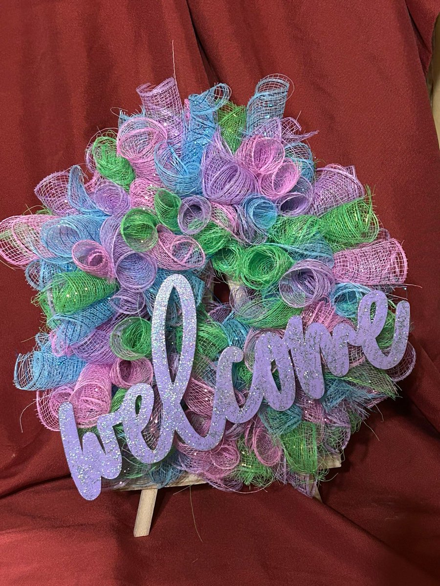 addie_1122's tweet image. Excited to share this item from my shop: Deco Mesh Wreath #bohemianeclectic #decomesh #SALE etsy.me/3L49NU1