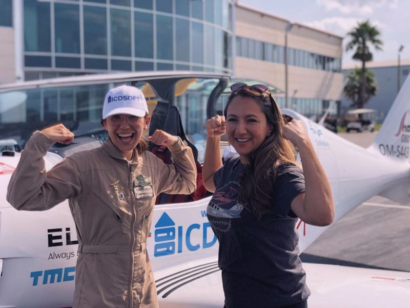 Happy #InternationalWomensDay! Read <a href="/ShaestaWaiz/">Shaesta Waiz</a>'s blog about passing the torch to <a href="/fly_zolo/">FlyZolo</a> after she broke Waiz's record as the youngest woman to fly around the world. They share their experiences at bit.ly/3fJX7AE. @DreamsSoarSTEM #FAASTEM #WomensHistoryMonth