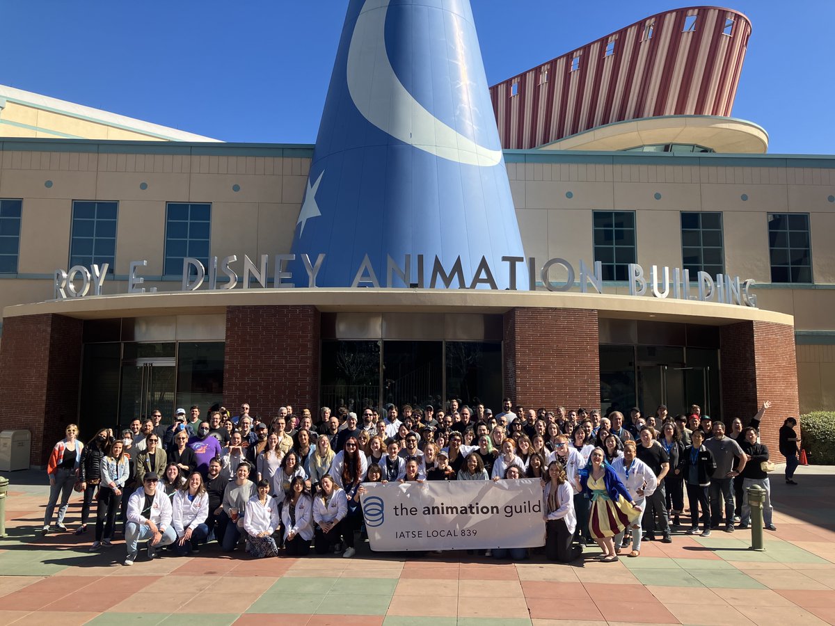 We need your help! #Disney refuses to recognize #animation production workers in their effort to #unionize. Show your support and sign the petition at iatse.net/online-action/… #WDASProductionstrong #UnionStrong #ProductionStrong #AnimationGuild @IATSE