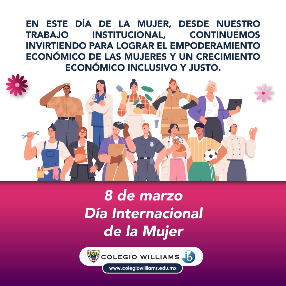 colegiowilliams's tweet photo. Algunas reflexiones sobre el #8DeMarzo y la lucha por la igualdad y justicia.

 #DiaInternacionalDeLasMujeres #8M2023 #InternationalWomensDay https://t.co/VuxNtmaI7r