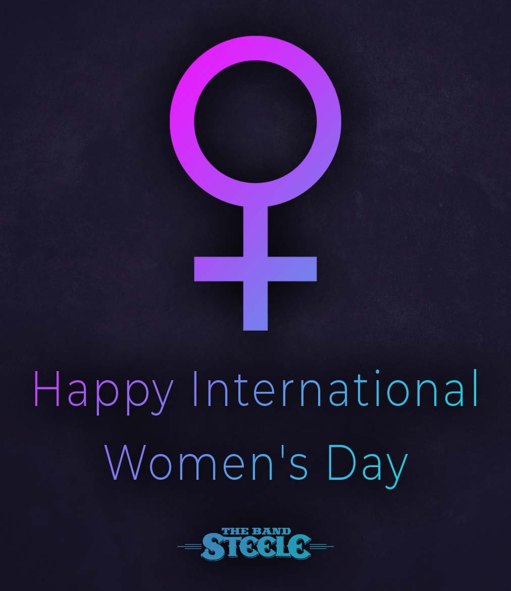 TheBandSteele's tweet photo. Happy International Women’s Day! 
#gogirl #women #womenempowerment #weloveyou #girl #ladies #support #love #international #womensday #sharethelove #girlpower #mother #motivation #beautiful https://t.co/Lqq1FDlNpl