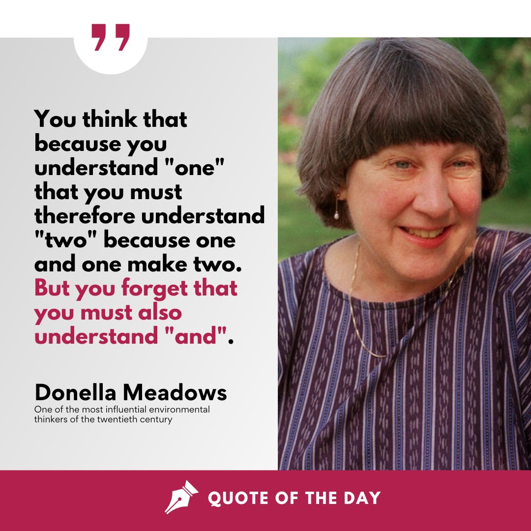 systemdynamics_'s tweet image. JOIN US in recognizing the immense contributions of women to #SystemDynamics and beyond, and let&apos;s work together to create a more inclusive and equitable future for all.

🔗 Women in SD: ow.ly/qGtW50NckGj

#InternationalWomensDay #DonellaMeadows