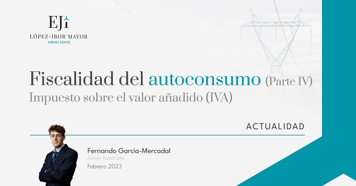Abogados López-Ibor Mayor Estudio Jurídico Int. tweet media