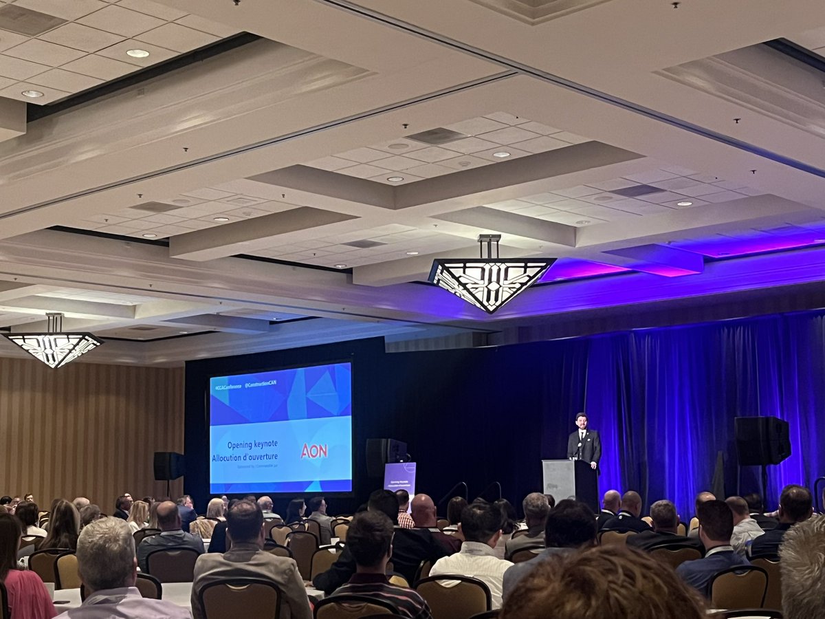 ECA_NB's tweet photo. We are at @ConstructionCAN this week in #Tucson. What a great keynote this am from @Peacebychoco Very inspiring. Looking forward to the rest of the week #CCAConference https://t.co/5VaDF0OtYo
